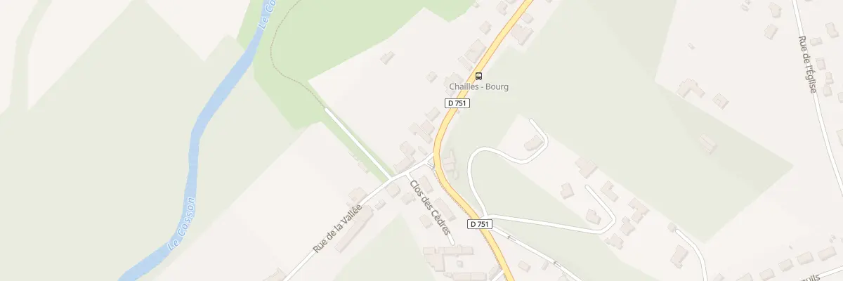 Plan du 56 Rue Nationale à Chailles