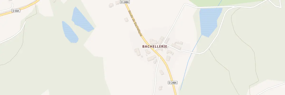 Plan du 5464 Bachellerie à Compreignac
