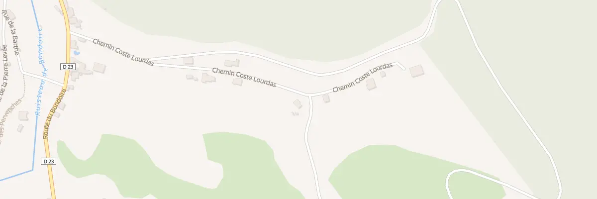 Plan du 410 Chem Coste Lourdas à Saint-Vincent-Rive-d’Olt