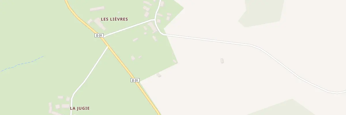 Plan du 16 Les Lievres Ou Las Lebreix à Saint-Priest-Ligoure