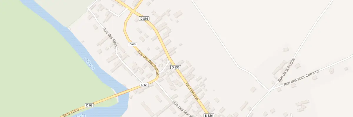 Plan du 80 Gr Grande Rue à Chambray