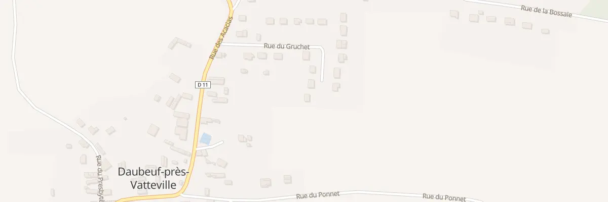 Plan du 12 Rue du Gruchet à Daubeuf-près-Vatteville