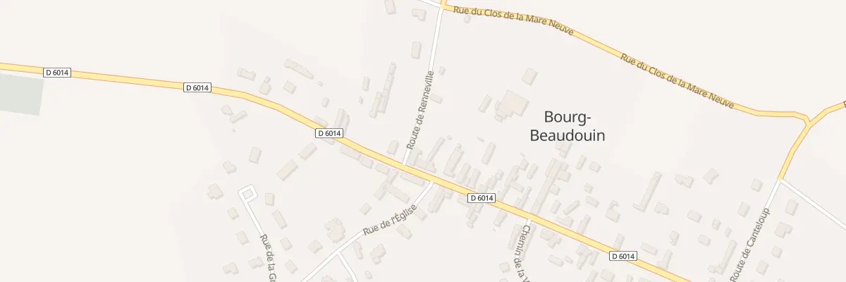 Plan du 20 Rte de Paris à Bourg-Beaudouin