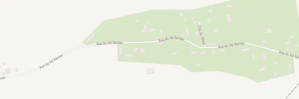 Plan du 800 Rue du Val Ramier à Fresne-le-Plan