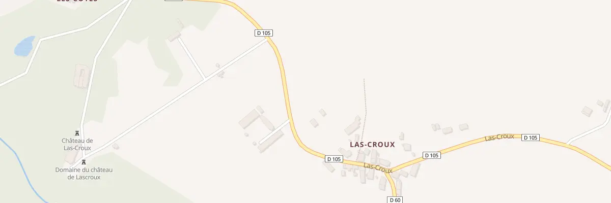 Plan du 1 Las Croux à Cromac
