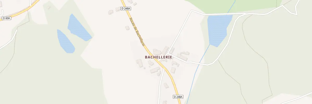 Plan du 5467 Bachellerie à Compreignac