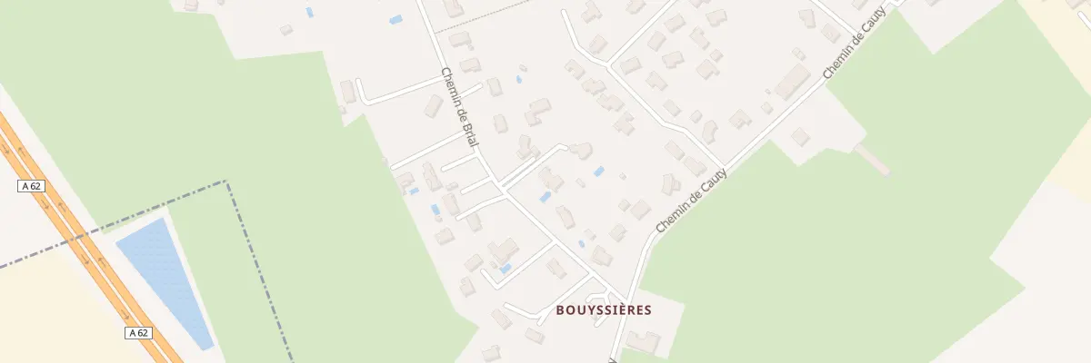 Plan du 513 Che de Brial à Bressols