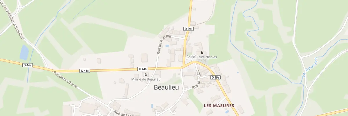Plan du 5026 Rue de la Scierie à Beaulieu
