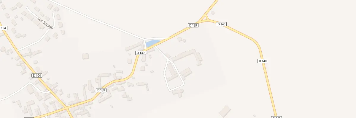 Plan du 32 Rue de la Bourbonniere Marvill à Saint-Sauveur-Marville