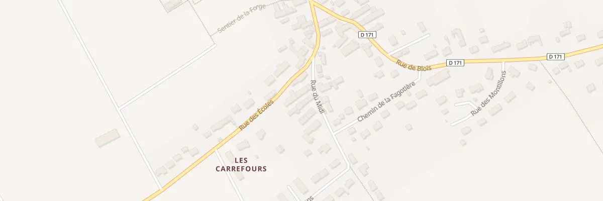 Plan du 4 Rue du Midi à Marolles