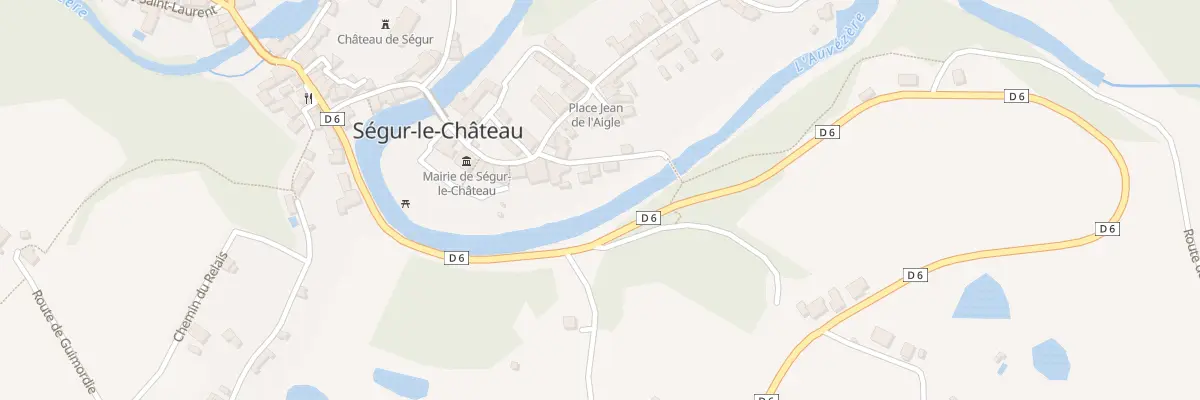 Plan du 4 Rle Richard Coeur de Lion à Ségur-le-Château