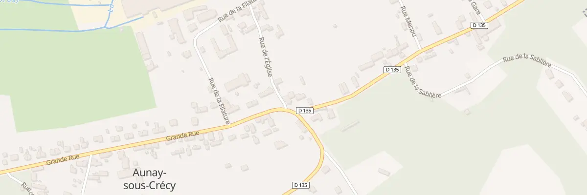 Plan du 34 Gr Grande Rue à Aunay-sous-Crécy