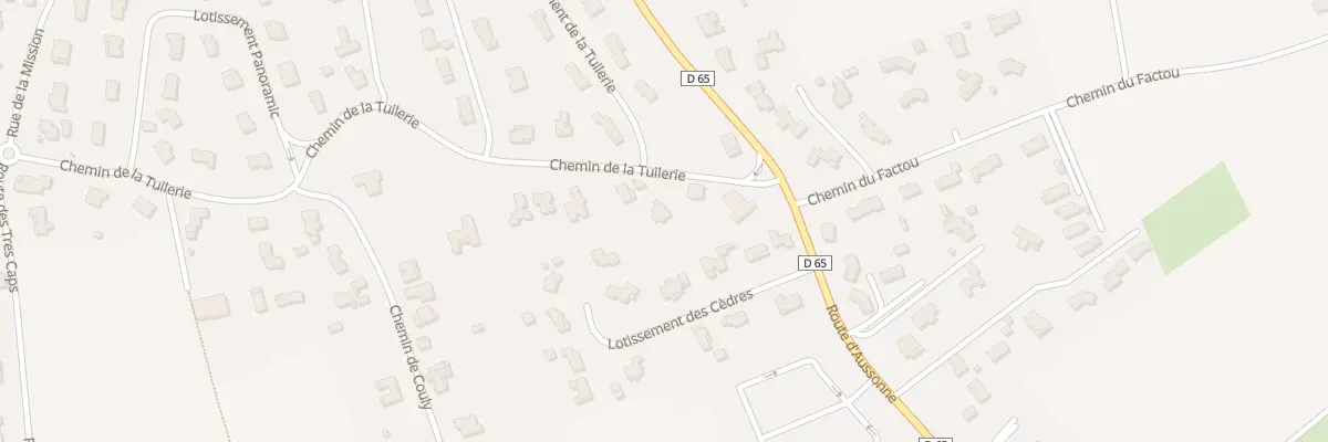 Plan du 85 Che de la Tuilerie à Merville