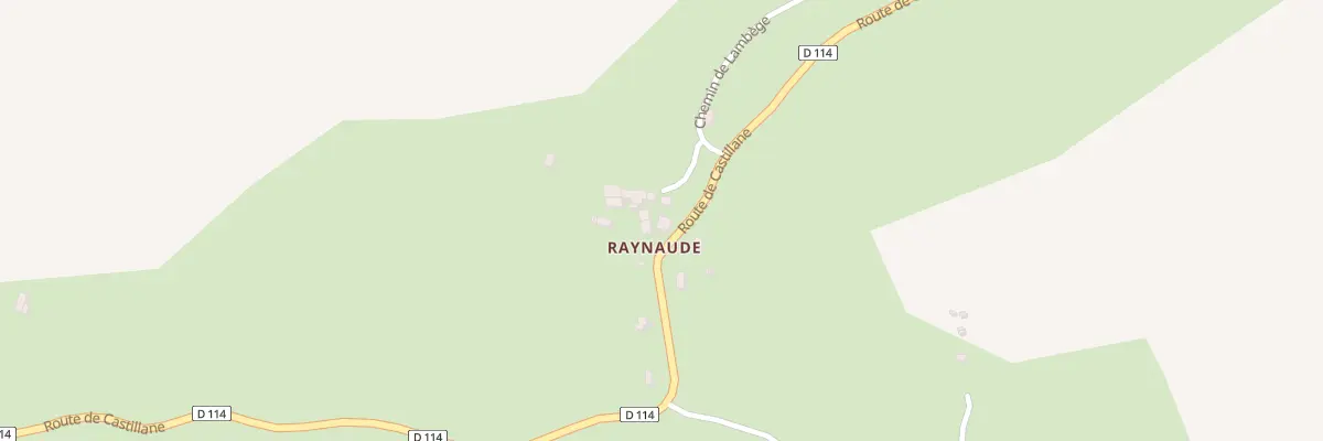 Plan du 9 Raynaude à Montfa