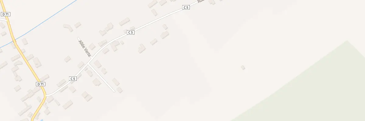 Plan du 9216 Rue du Bout de Bas à Jouy-sur-Eure
