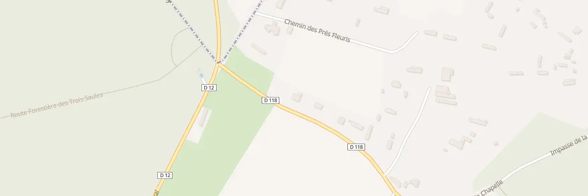 Plan du 117 Rte du Four des Vaux à Ventes-Saint-Rémy