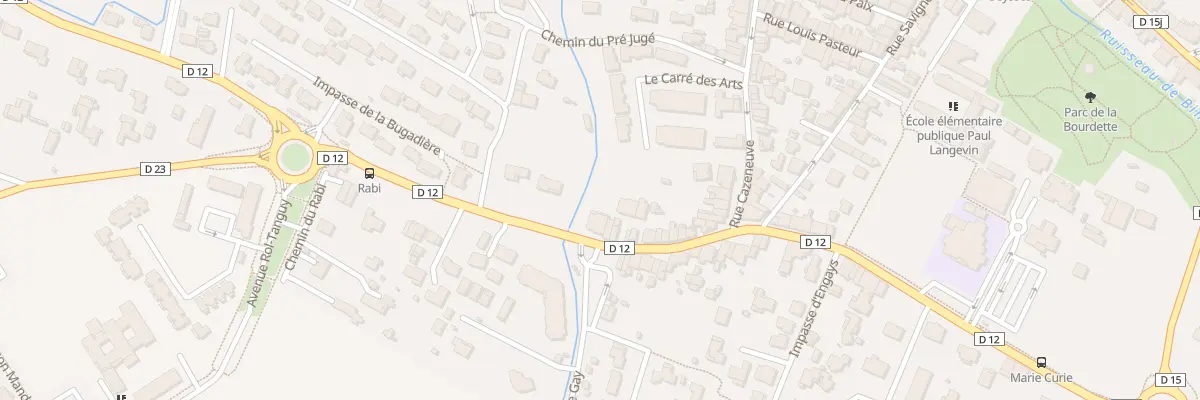 Plan du 41 Av Marie Curie à Seysses