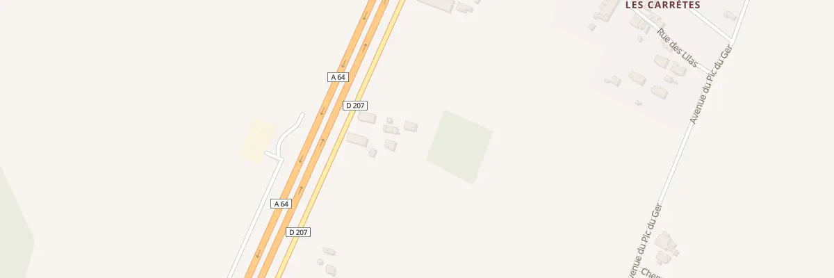 Plan du 72 Rue de la Pique d’Estats à Muret