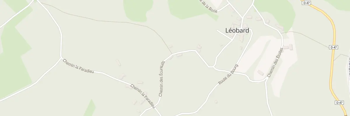 Plan du 5073 Leobard à Léobard