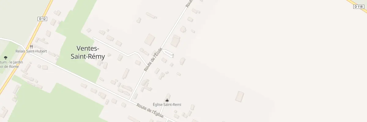 Plan du 154 Rte de l’Ecole à Ventes-Saint-Rémy