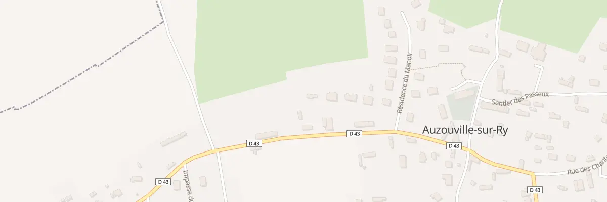 Plan du 260 Rue de l’Ancien Manoir à Auzouville-sur-Ry