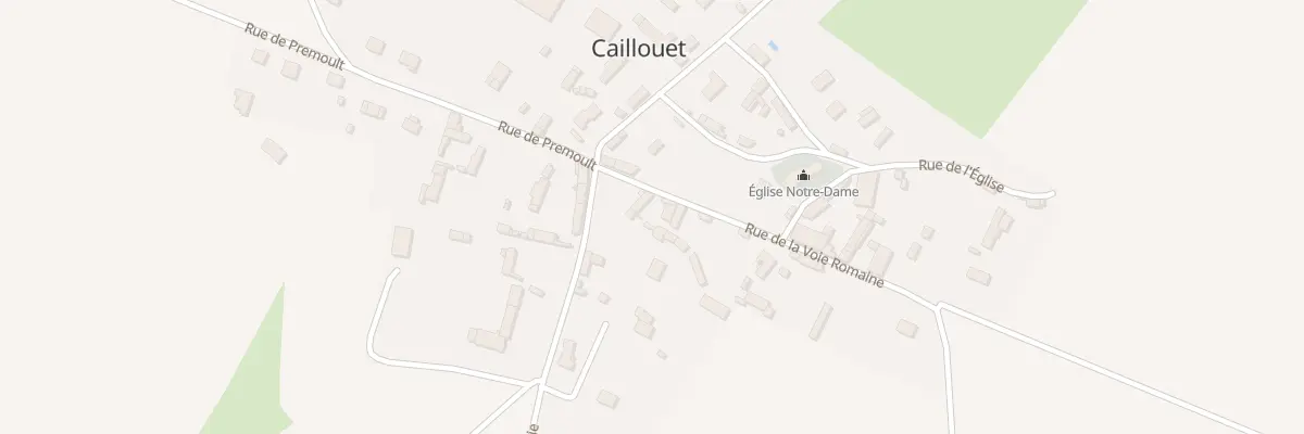 Plan du 54 Rue de la Voie Romaine à Caillouet-Orgeville