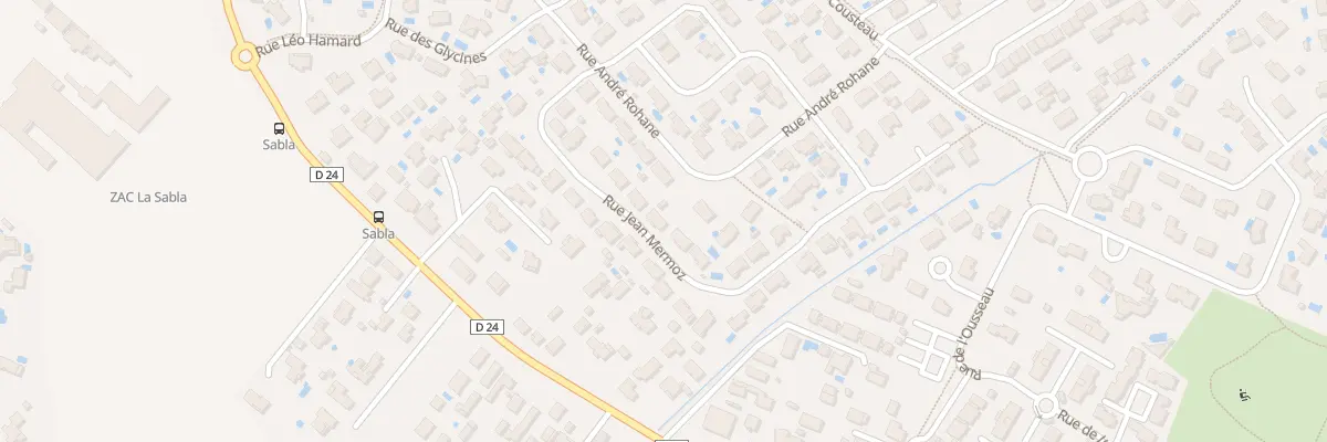 Plan du 13 Rue Jean Mermoz à Plaisance-du-Touch