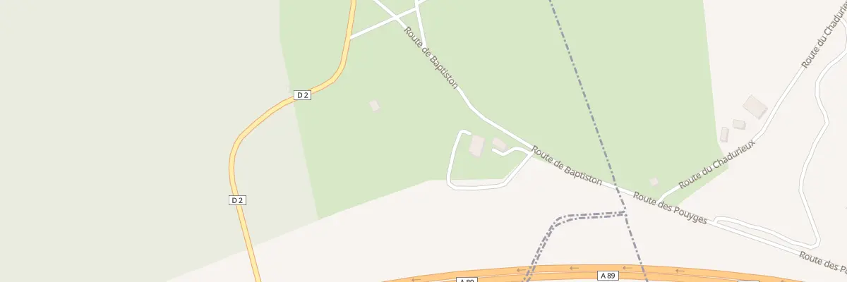 Plan du 4 Rte De Baptiston à Cublac