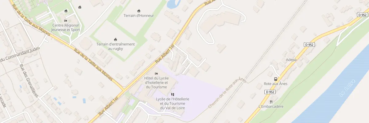 Plan du 160A Rue Albert 1er à Blois