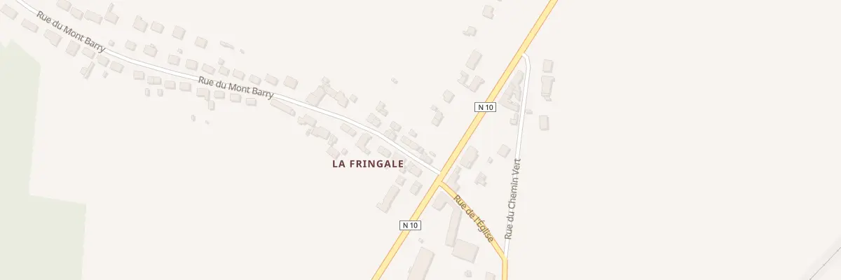 Plan du 6 Rue du Mont Barry à La Chapelle-du-Noyer
