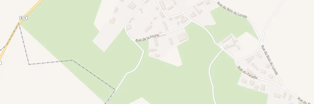 Plan du 3B Rue de la Friche à Heuqueville