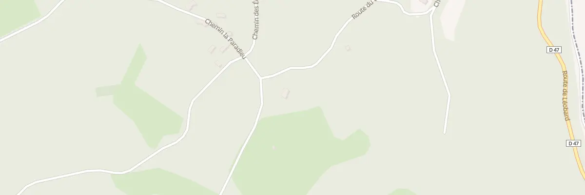 Plan du 641 Rte du Bourg à Léobard