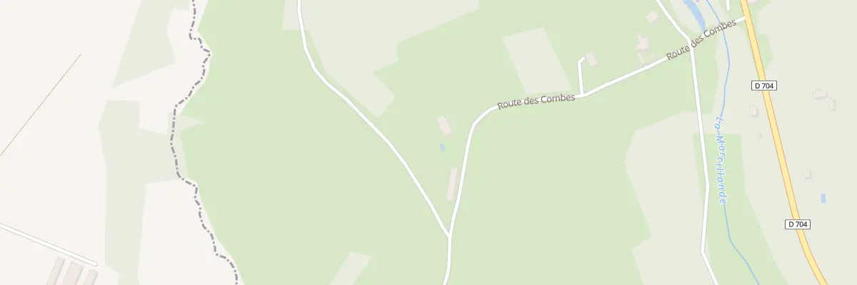 Plan du 288 Rte des Combes à Saint-Cirq-Madelon