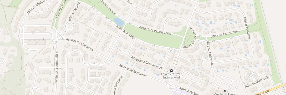 Plan du 28 All du Bocage à Colomiers