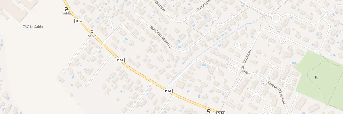Plan du 28 Rue Jean Mermoz à Plaisance-du-Touch