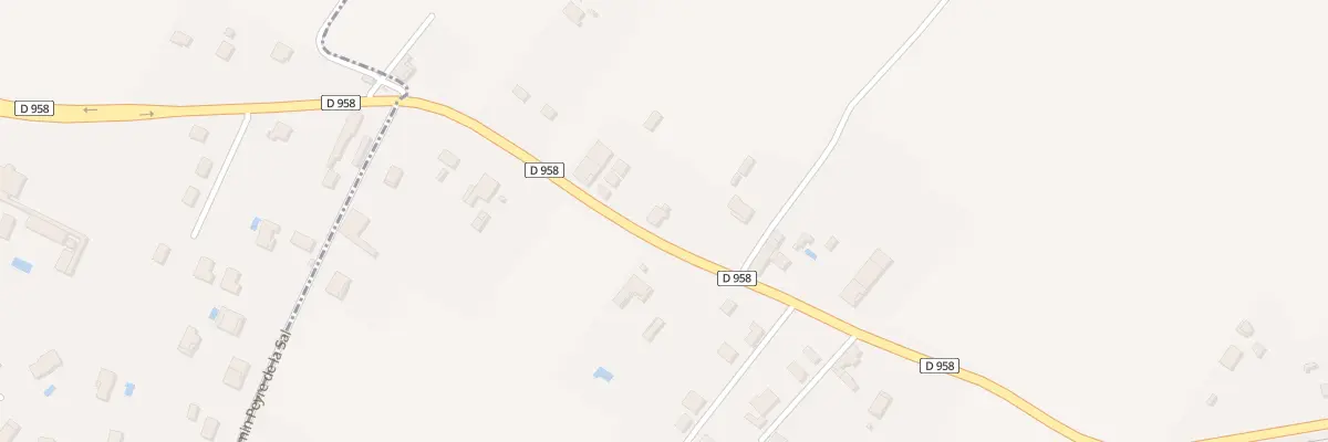 Plan du 1130 Rte de Castelsarrasin à Montauban