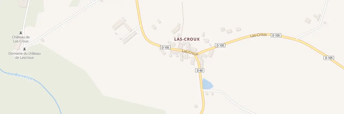 Plan du 6 Las Croux à Cromac
