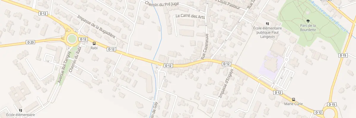 Plan du 33 Av Marie Curie à Seysses