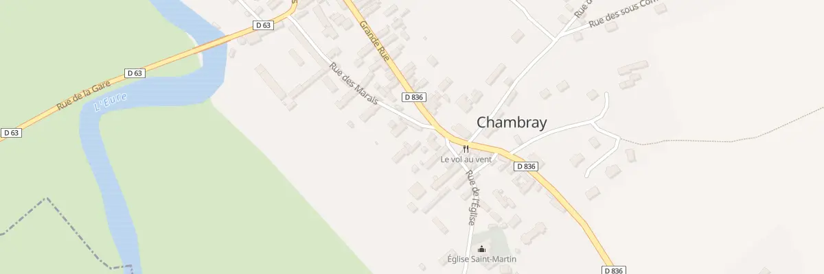 Plan du 9104 Pl de la Mairie à Chambray