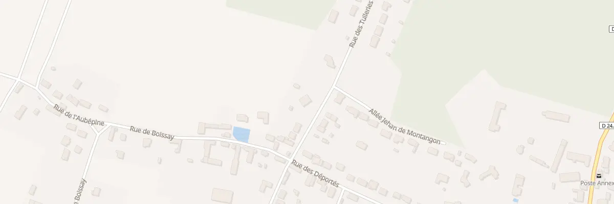 Plan du 4 Rue des Tuileries à Fontaine-la-Guyon