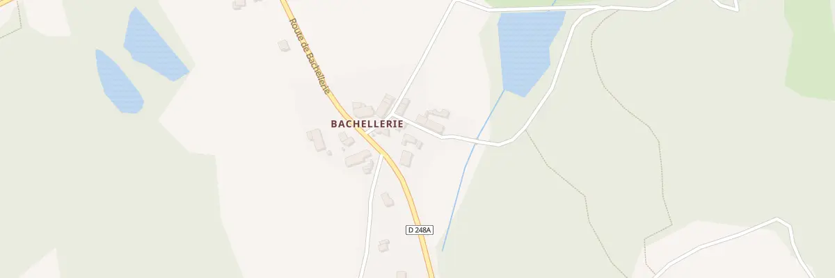 Plan du 5459 Bachellerie à Compreignac