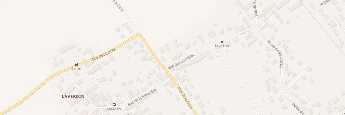 Plan du 1 Rue des Laurières à Villebarou