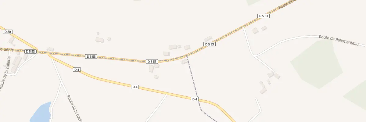 Plan du 2337 Rte de Génis à Saint-Cyr-les-Champagnes