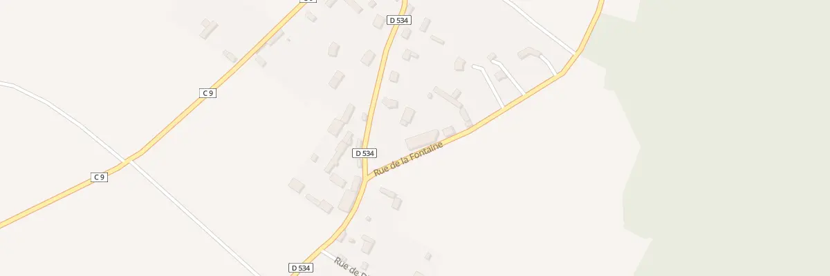 Plan du 1 Rue de la Fontaine à Boncourt