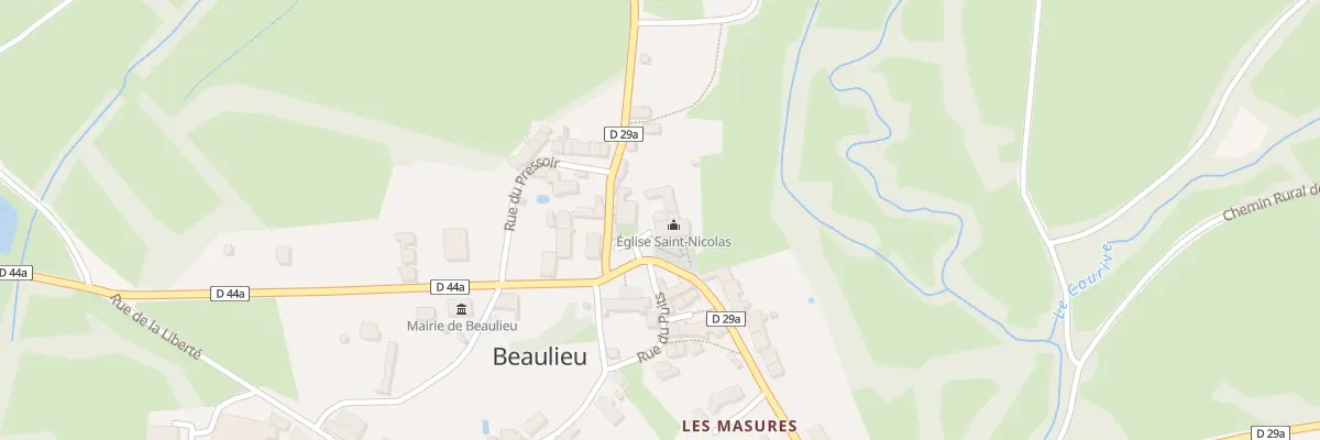 Plan du 3 Pl Alalinarde à Beaulieu