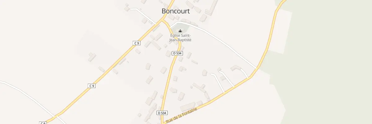 Plan du 6 Rue des Vergers à Boncourt