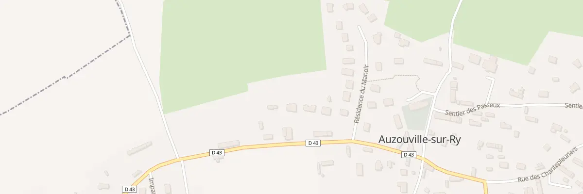 Plan du 202 Rue de l’Ancien Manoir à Auzouville-sur-Ry