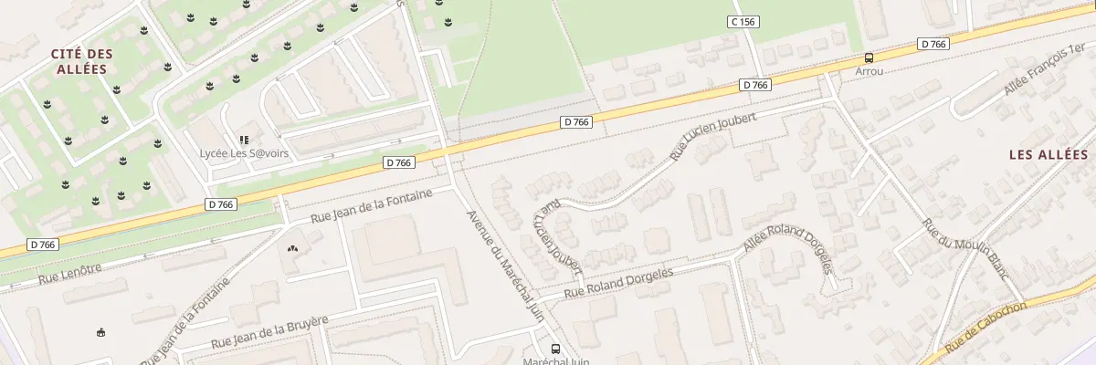 Plan du 21 Rue Lucien Joubert à Blois
