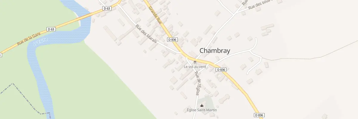 Plan du 7 Pl de la Mairie à Chambray