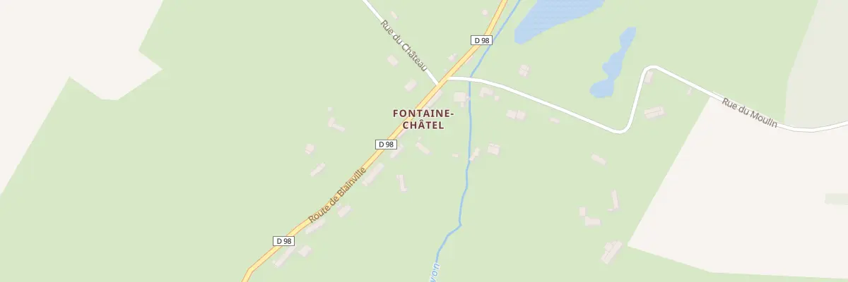 Plan du 5076 Fontaine Chatel à Saint-Germain-des-Essourts